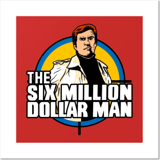 The Six Million Dollar Man Posters and Art